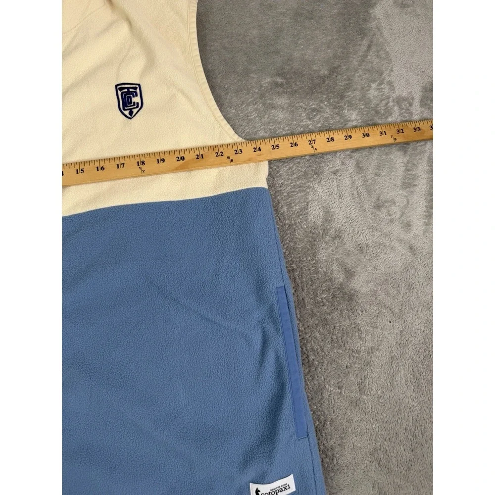 Cotopaxi Amado Fleece Vest Men's Size XL Beige Full Zip